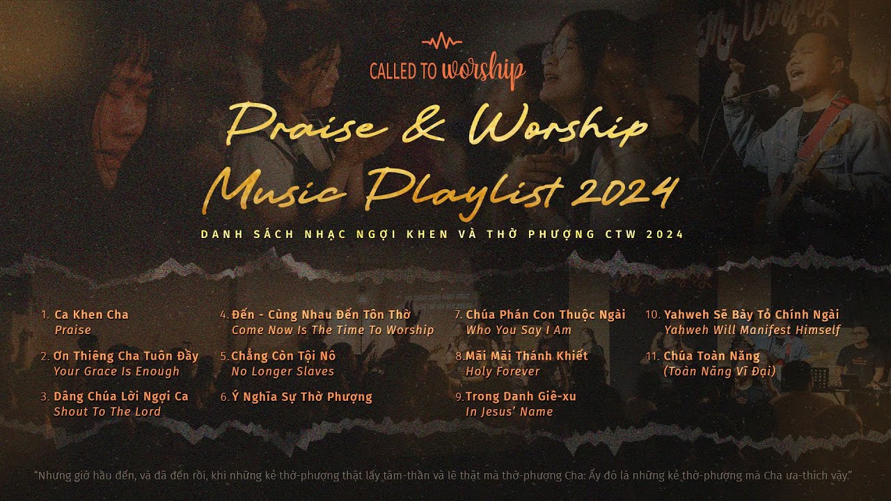Praise & Worship Music Playlist 2024 - Danh Sách Nhạc Ngợi Khen Thờ phượng || Called To Worship