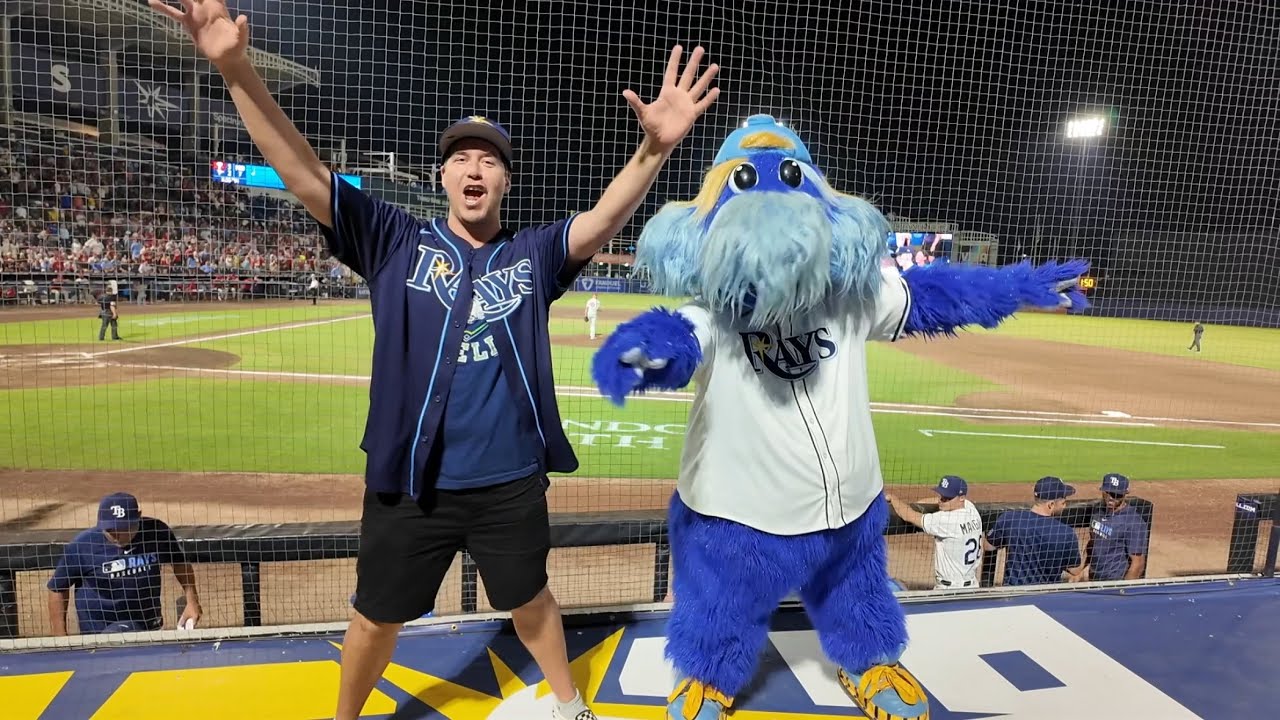 The Greatest Ball Game Experience Of My Life - I Got On Top Of Rays Dugout!! & Goodbye, Adam The Woo