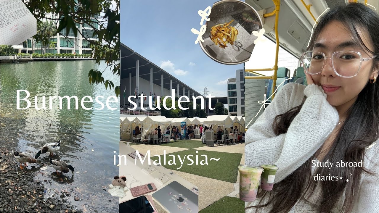 Life studying abroad: International student in Malaysia❕🎀  | study abroad diaries entry - 1
