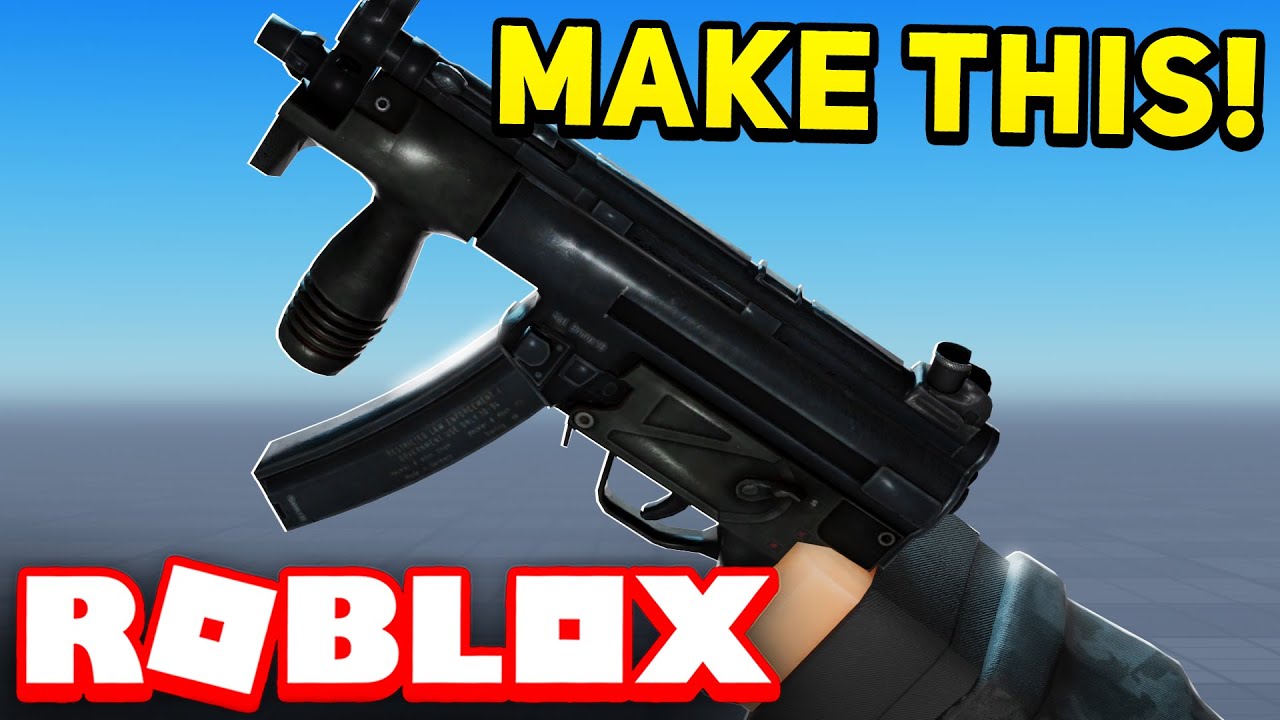 How to make a GUN VIEWMODEL in ROBLOX!