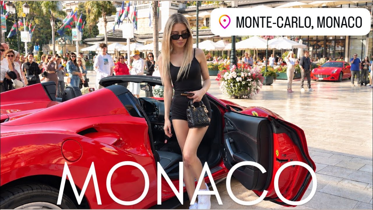 MONACO NIGHTLIFE & BEAUTIFUL LADIES💃#monaco #billionaire #supercars #nightlife 