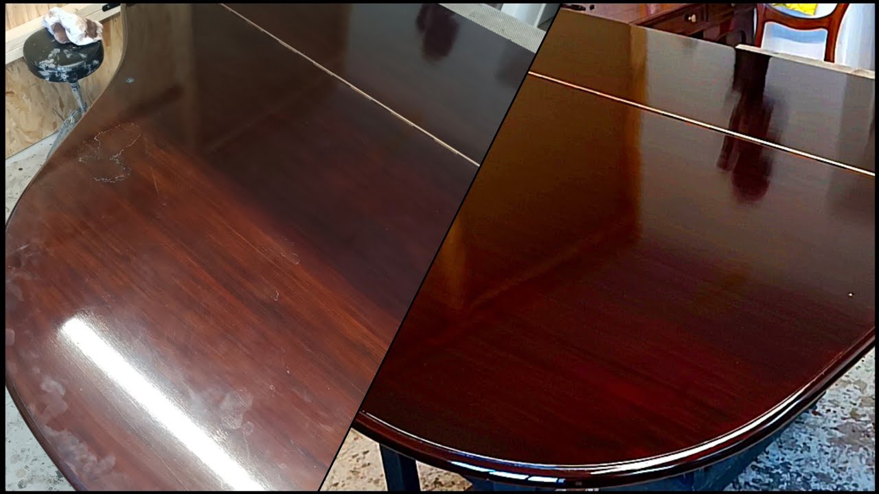 Restoring A Broadwood Grand Piano Lid With French Polish