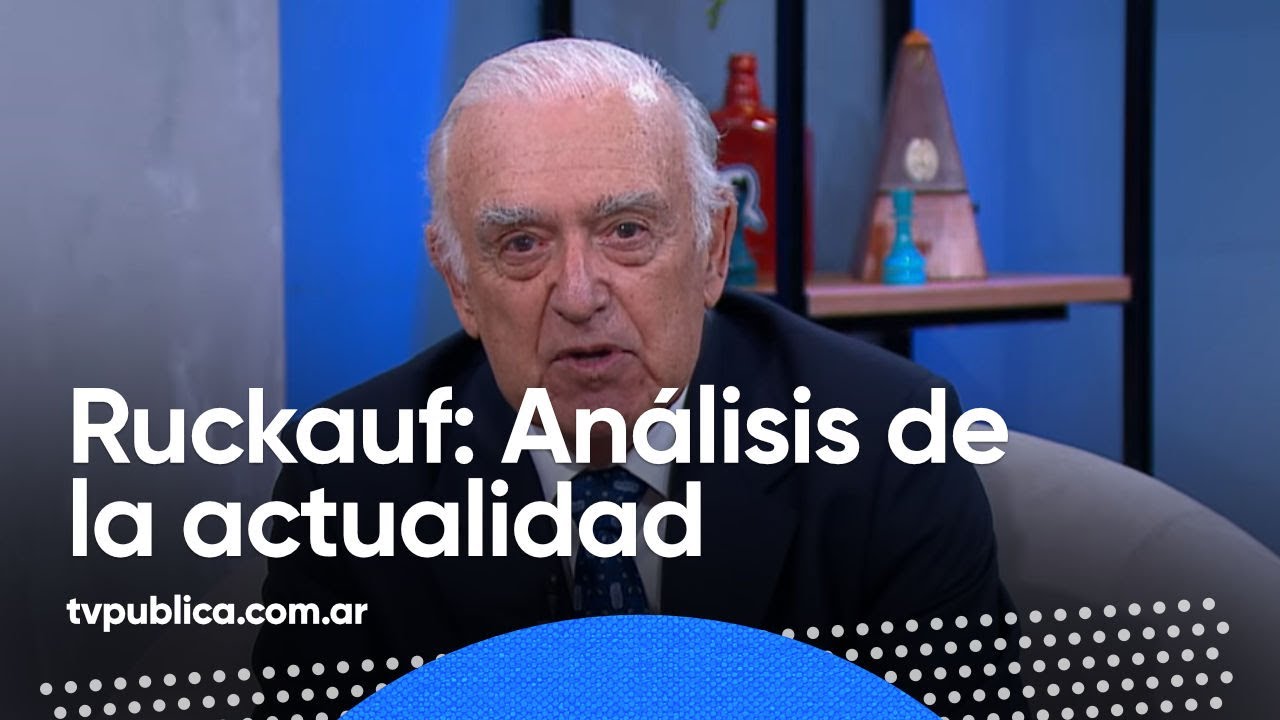 Carlos Ruckauf analiza el escenario político a días de las elecciones - Las Mañanas con Andino