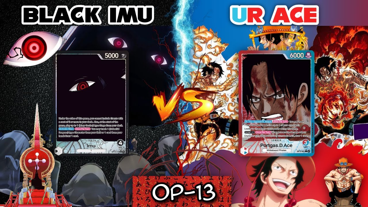 [OP13] Imu vs. Ace (POV) One Piece TCG {Locals: Round 1}