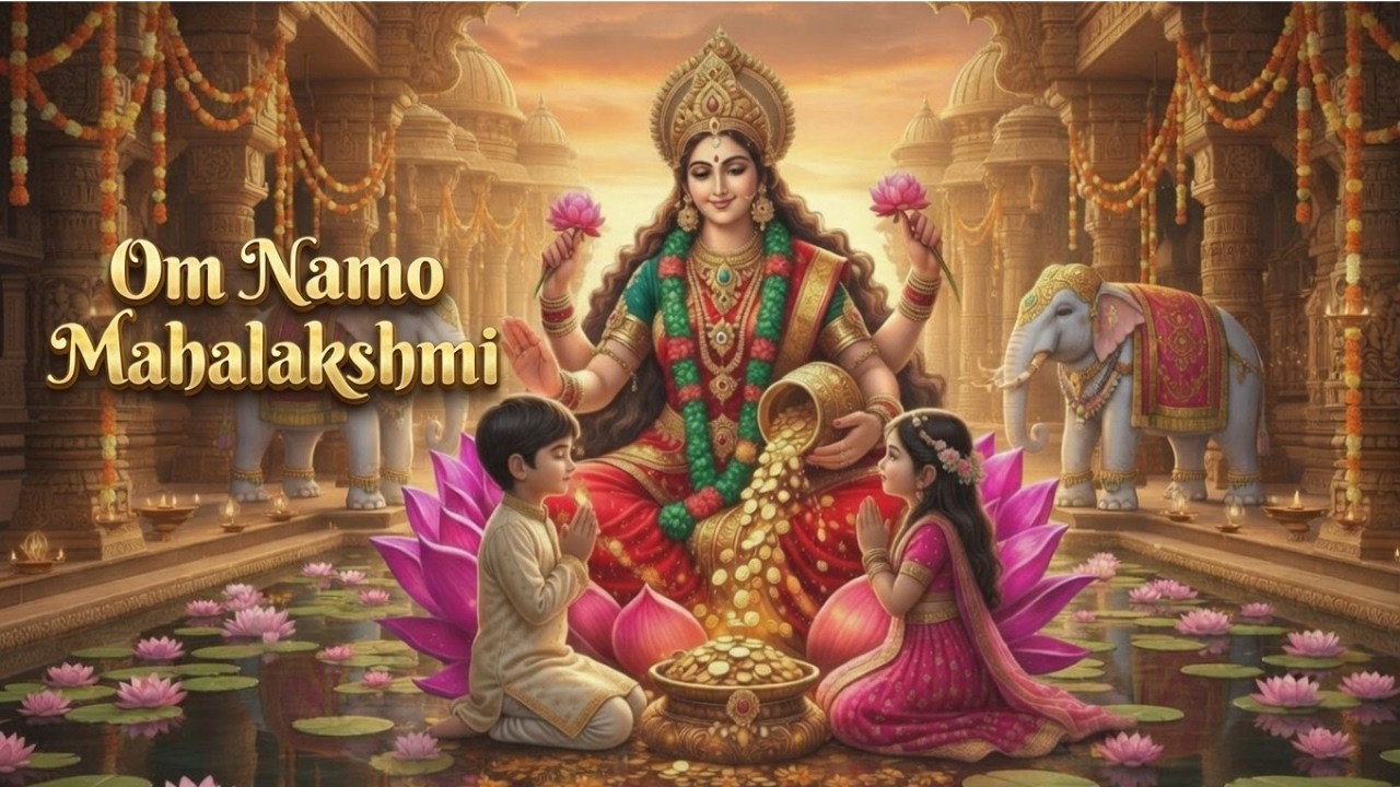 Om Namo Mahalakshmi | Mahalakshmi Bhakti Song |  Powerful Mahalakshmi Mantra Song | Devotional