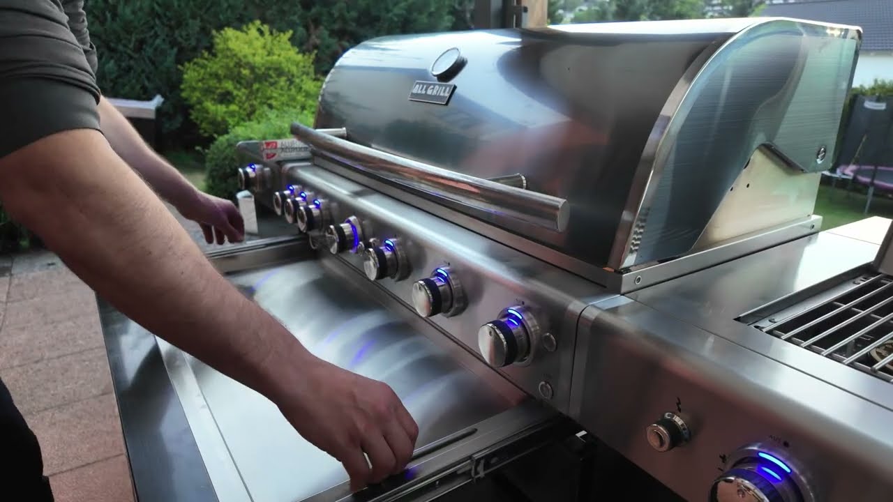 ALLGRILL | MODUL FETTSCHUBLADE Funktion und Vorbereitung