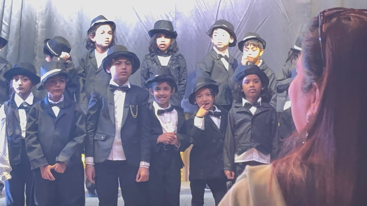 Charlie Chaplin #charlie #charliechaplin #school #annualfunction #showcase #bellaciao #dance #fun 