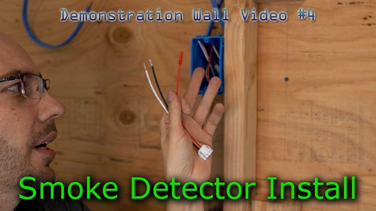Smoke Detector Install - Box Makeup and Installation