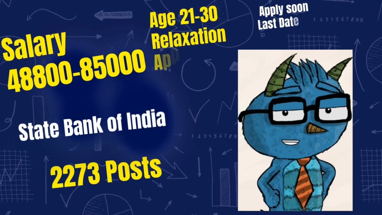 SBI *Salary 48800-85000*