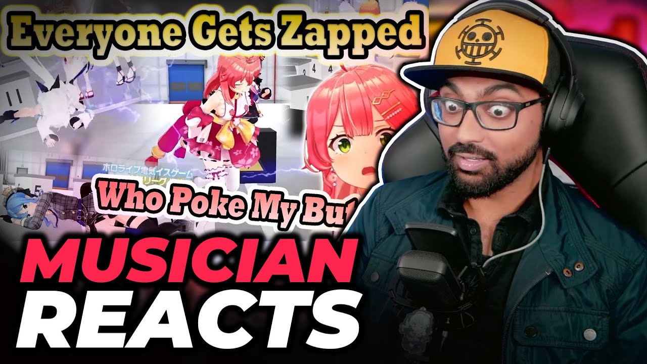 Hololive was CRAZY for this 😭 Miko, Suisei, Fubuki, Mio & Ririka Electric Chair Game Reaction!