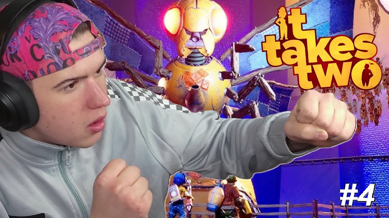🎮Legendärer Wespen-Bossfight! 🐝🔥 | It Takes Two #4💥