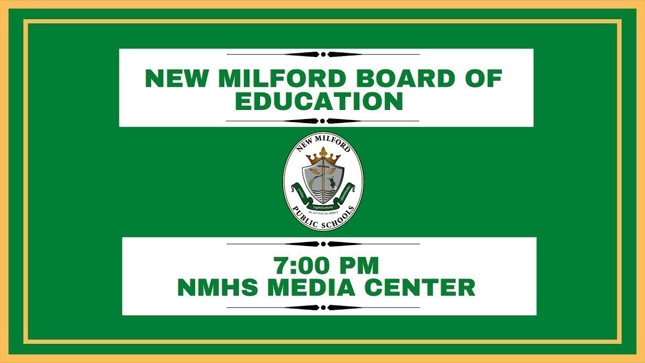 11/18/25  New Milford Board of Education Meeting