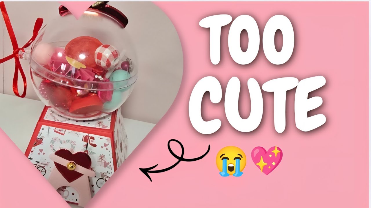 Craft With Me | Making The Kscraft Gumball Gift Box 