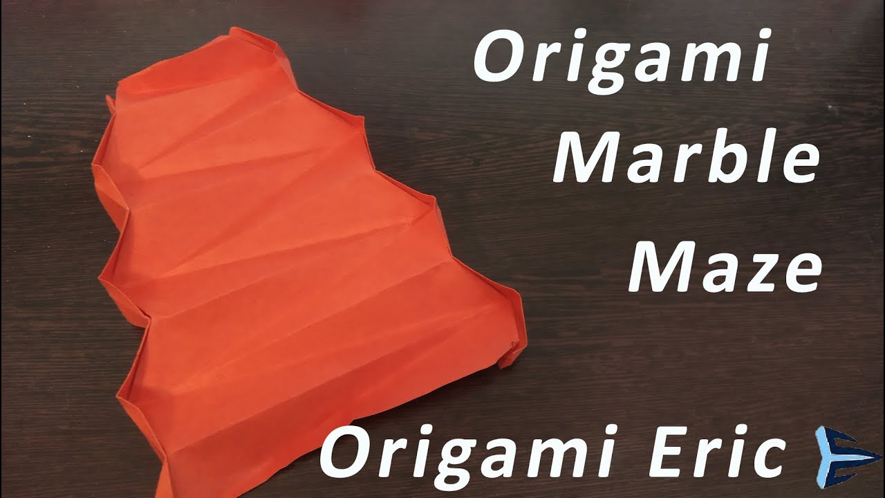 Origami  Marble Maze , How to make Marble Maze