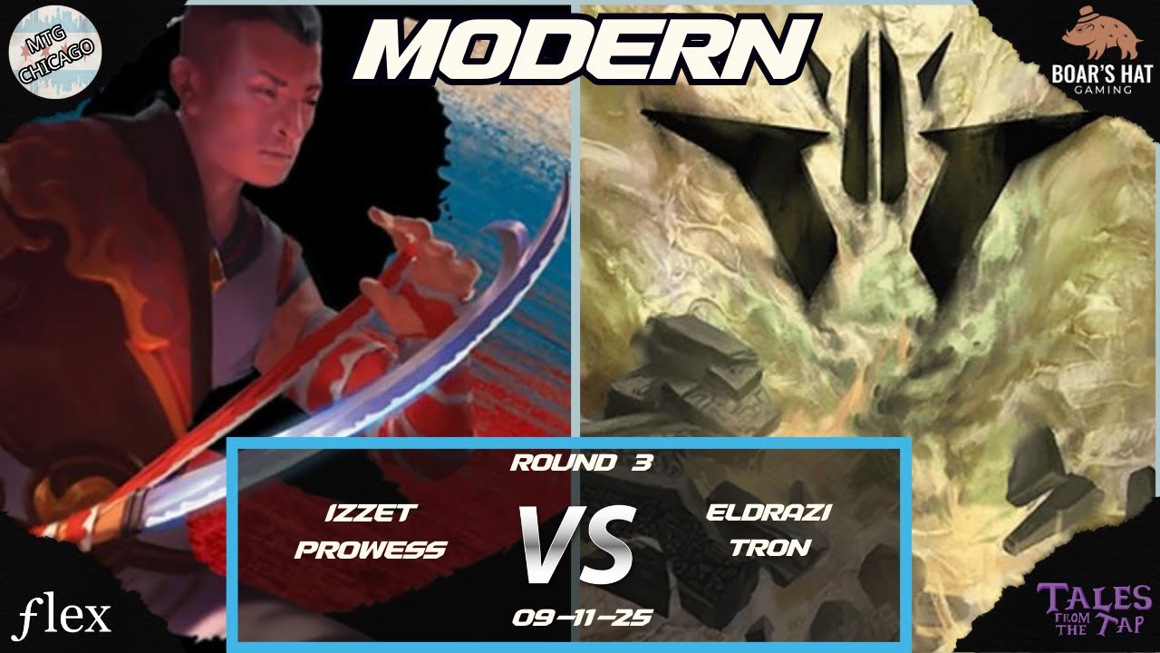 Izzet Prowess VS Eldrazi Tron   [MTG Modern Round 3]