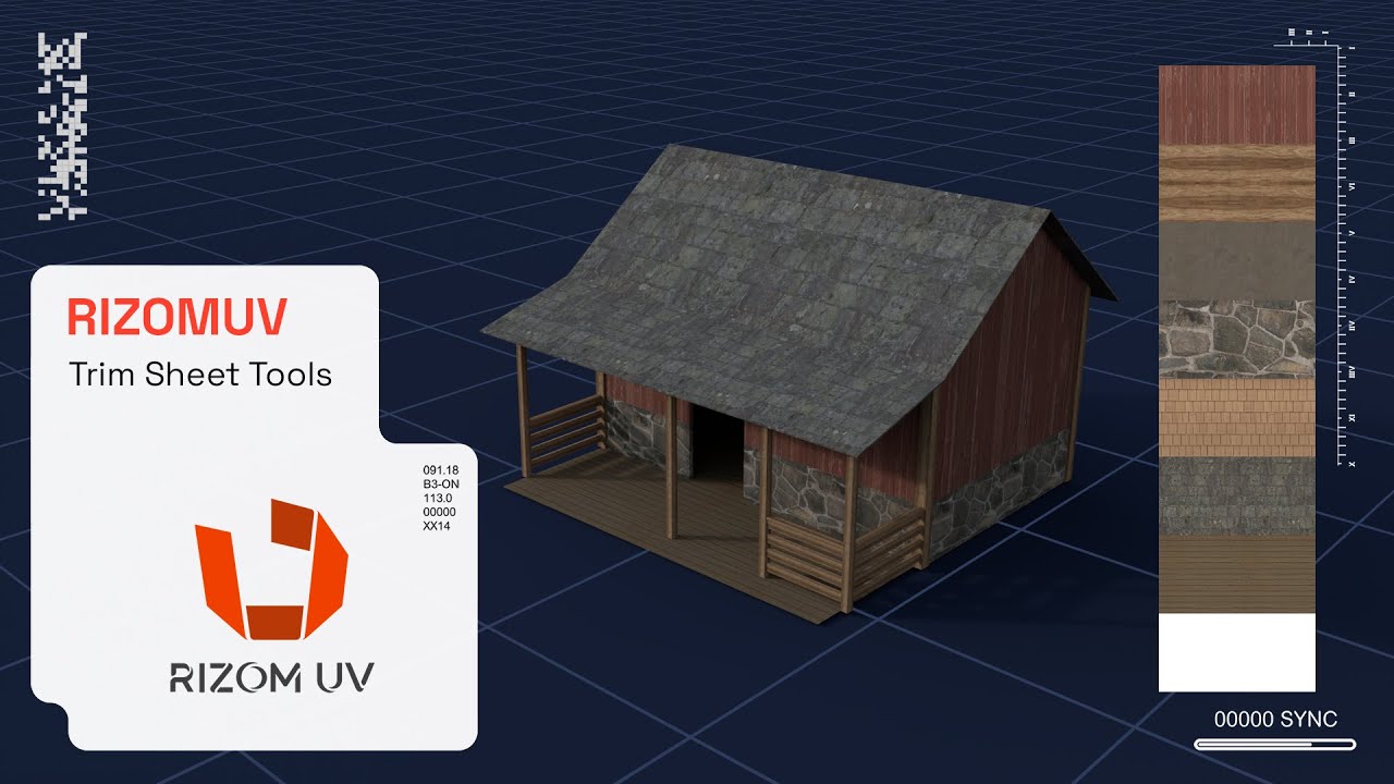 RizomUV: Trim Sheet Tools