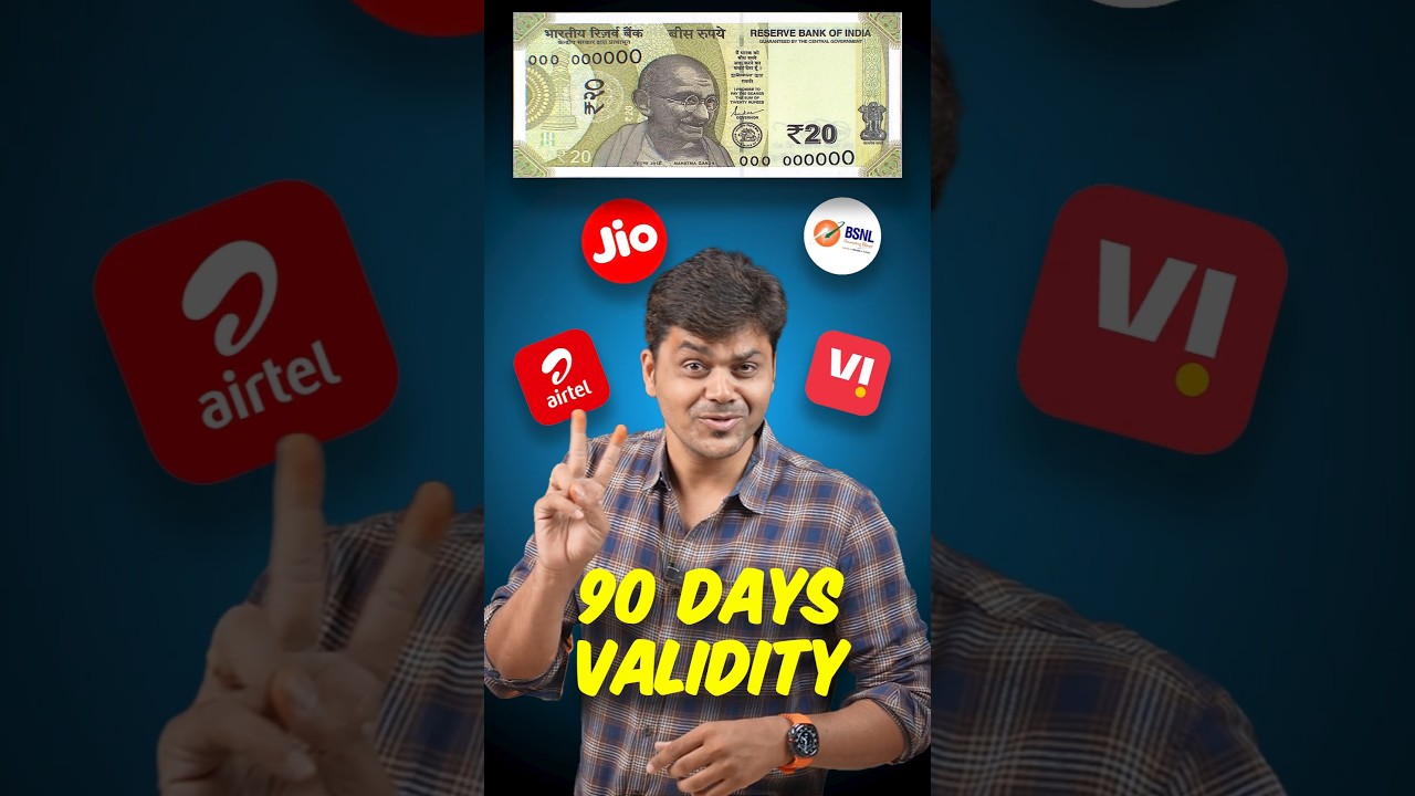 Rs.20 Recharge Plan 🤩 Jio & Airtel Shocked 😲 TRAI Rocked😎 #shorts