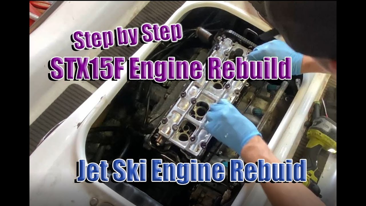 Jet Ski ENGINE REBUILD Part 1: Kawasaki SXT15-F 1500/ULTRA