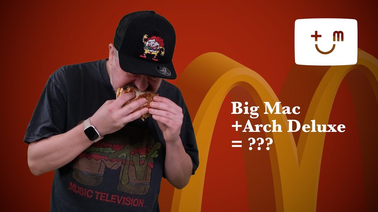 Big Arch: Hamburgaren som McDonald's högsta chef hade svårt att svälja (Marcus smakar på saker 009)