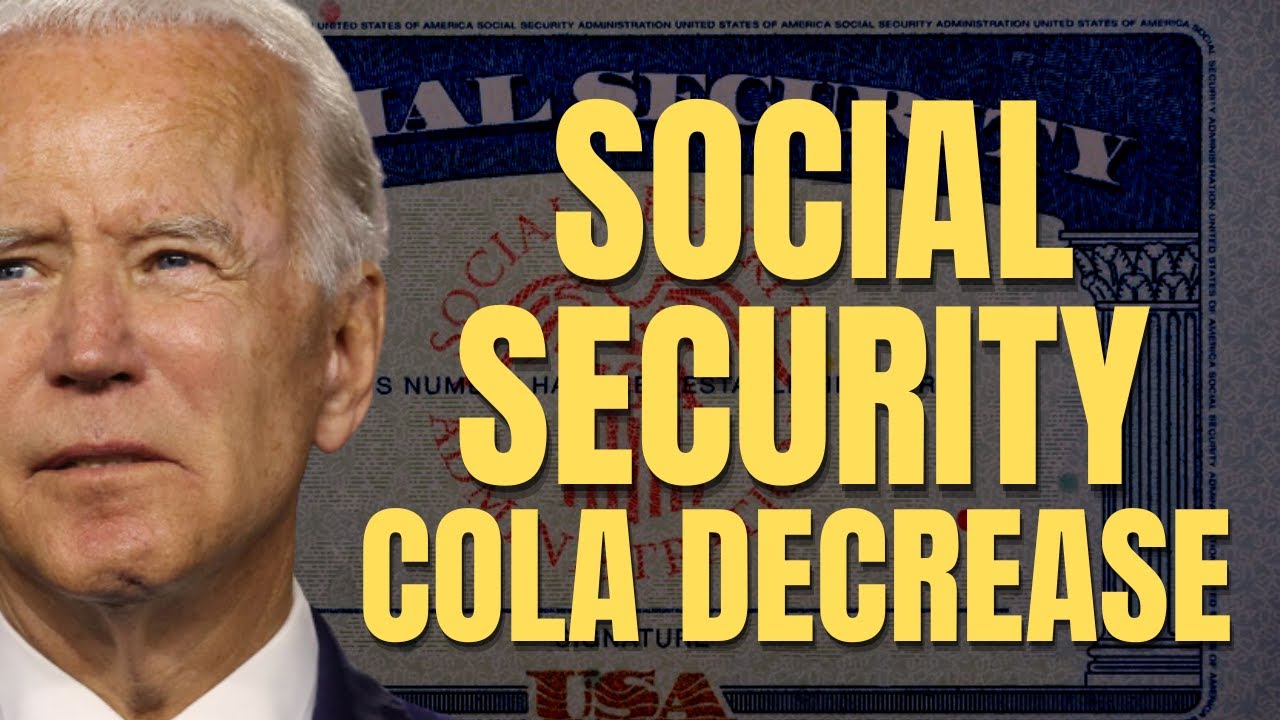 The COLA For Social Security Beneficiaries is DECREASE MASSIVELY in 2024 | THIS is Why