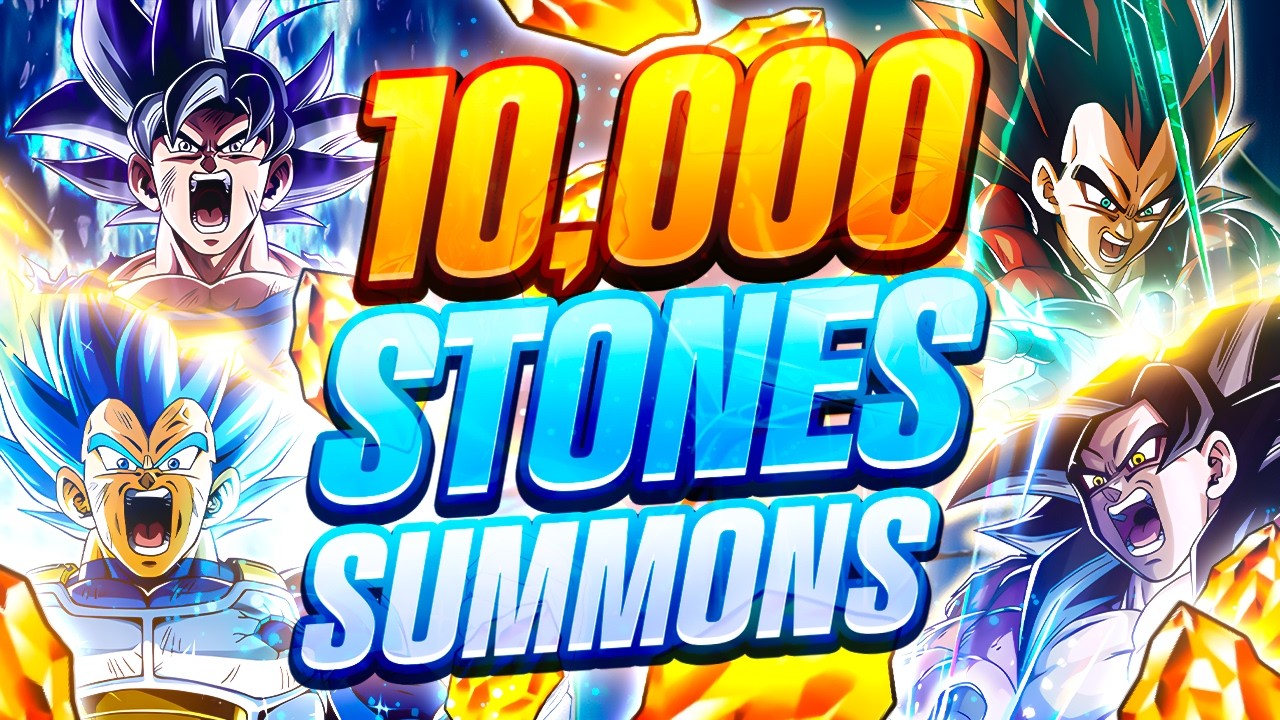 🔴10,000+ STONES READY!! LR Tag UI SSBE Vegeta SSJ4 11th Anni Part 2 Summons LIVE | DBZ Dokkan Battle