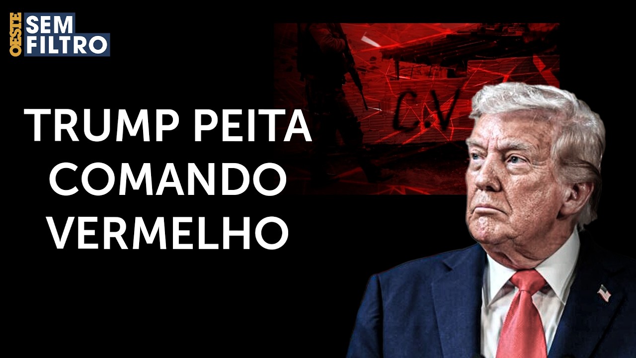NA MIRA! Governo Trump classifica PCC e Comando Vermelho como 'ameaças significativas'