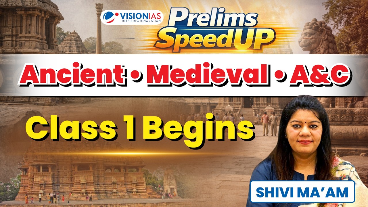 Prelims SpeedUP Ancient–Medieval–Art & Culture Class 1 | Concept-Based Timeline + Smart Elimination