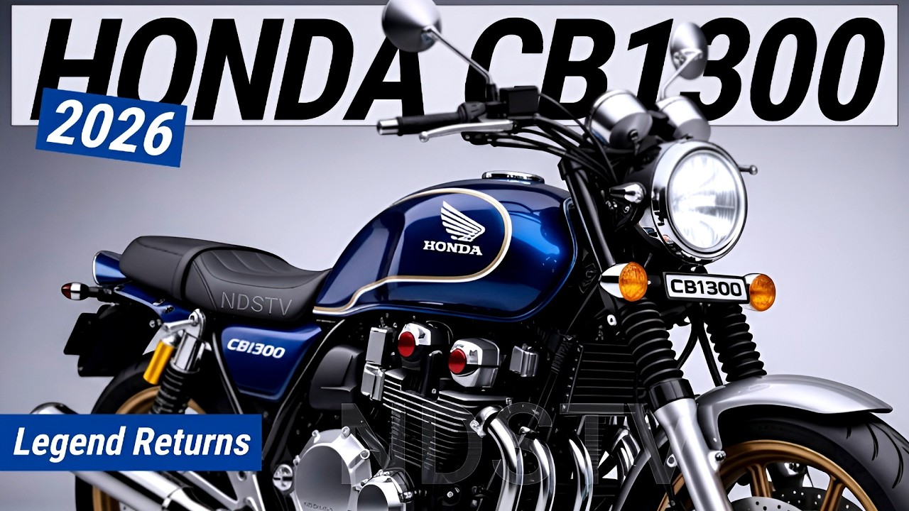 Honda CB1300 2026 — Возвращение последней настоящей легенды мощных мотоциклов.