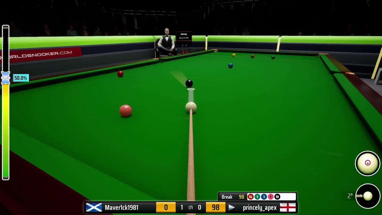 Snooker 19 alex higgins cup l16 vs mave