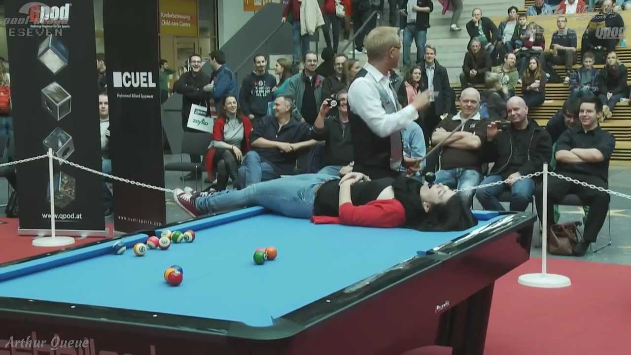 Mezz Cues German Open 2012, Ralph Eckert's Trickshow