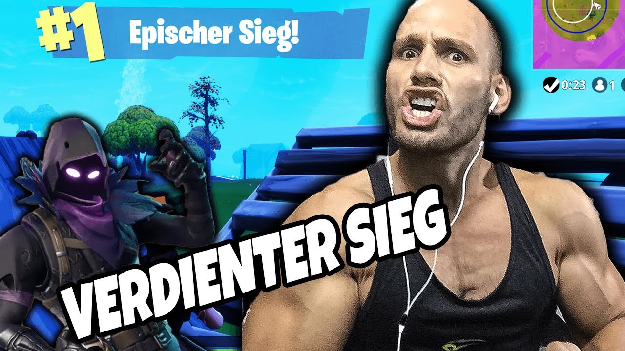 VERDIENTER SIEG bei Fortnite! - Flying Uwe