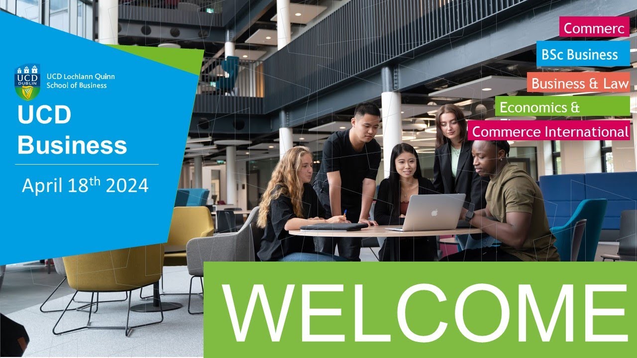 UCD Business, Information Webinar April 2024
