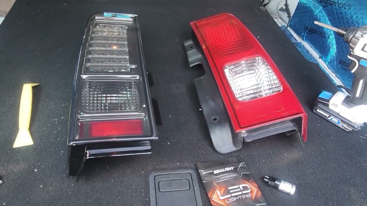 HUMMER H3 AFTERMARKET LED TAIL LIGHTS