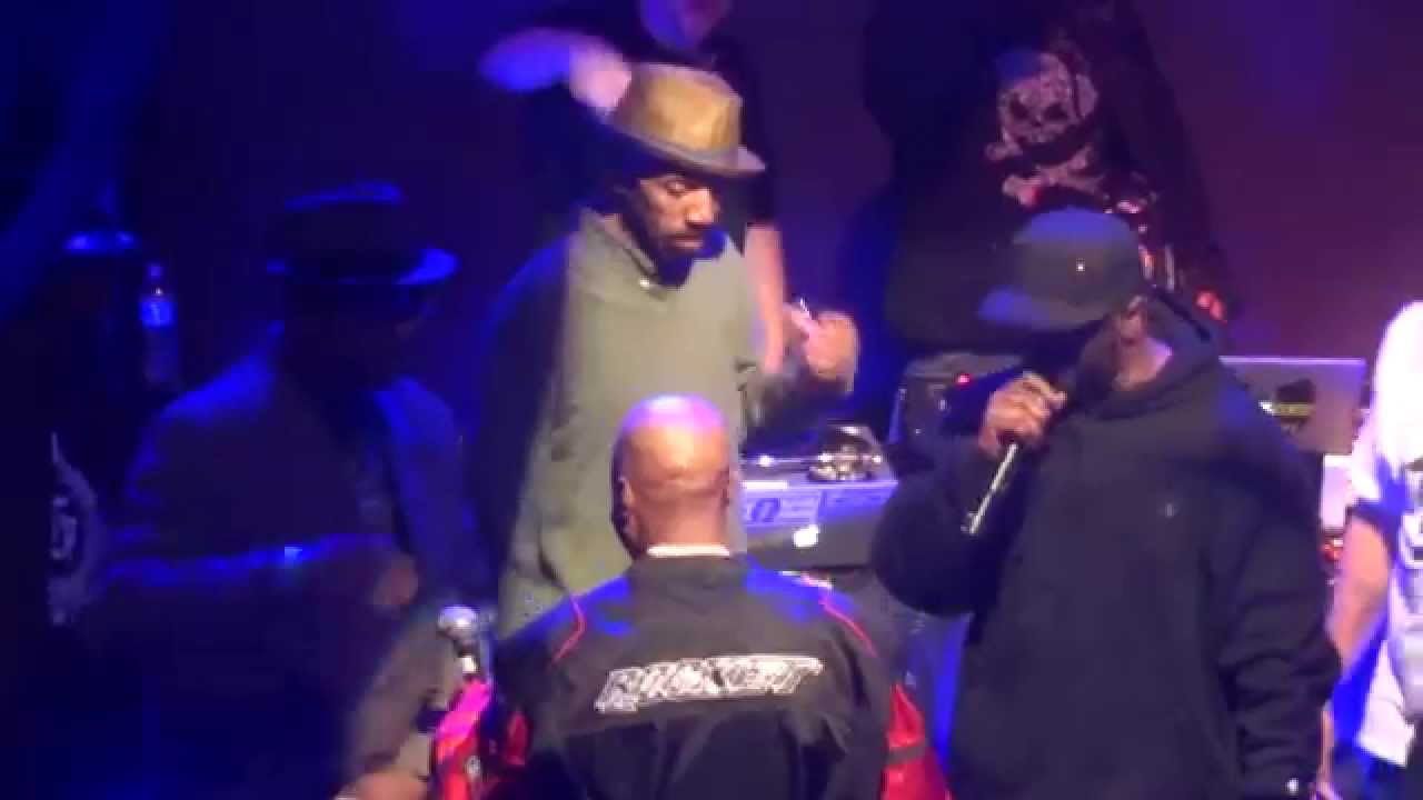 Kool G. Rap, Silver Fox, Granddaddy IU and DJ Mike Nice Chillin' @ Stage 48 in New York City.