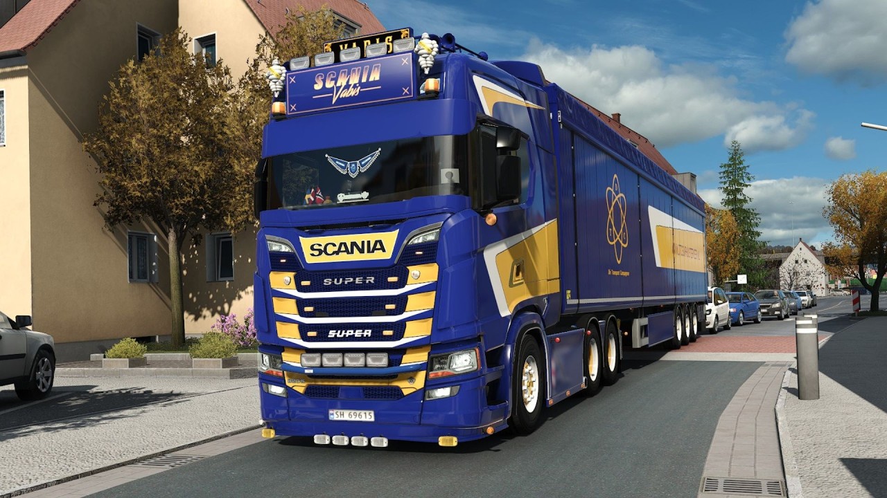 ETS2 1.58 | Realistic Driving | Scania NG S540 | Rhineland Map 1:19 | POV 4K ULTRA HD | #ets2