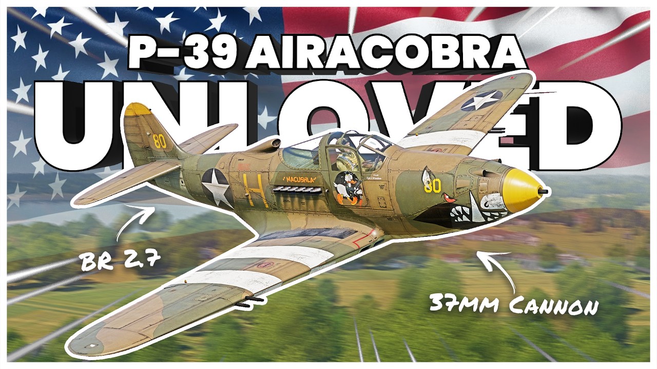 Американский истребитель, о котором никто не говорит (War Thunder P-39N)