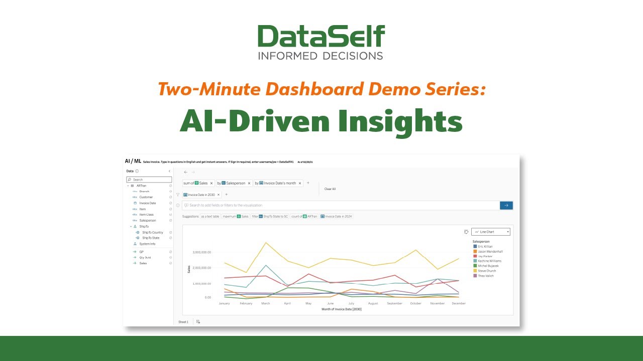 AI-Driven Insights (Two-minute demo)
