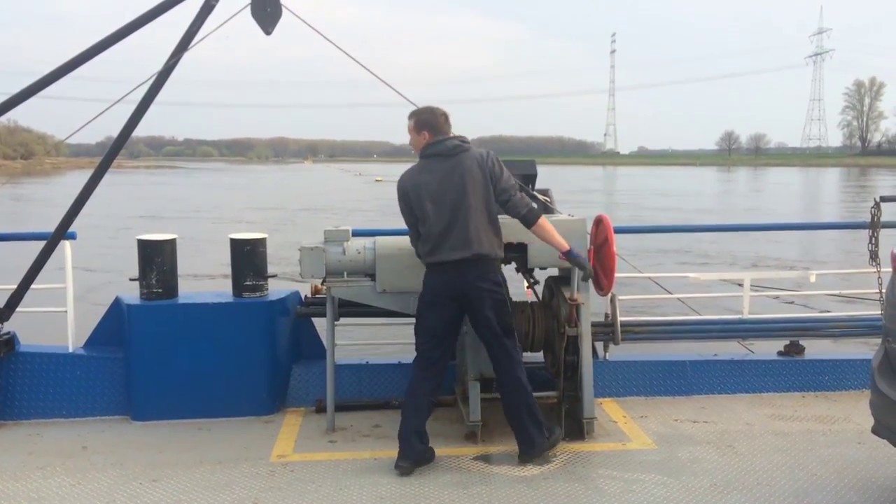Elbfähre Barby, Gierfähre über die Elbe