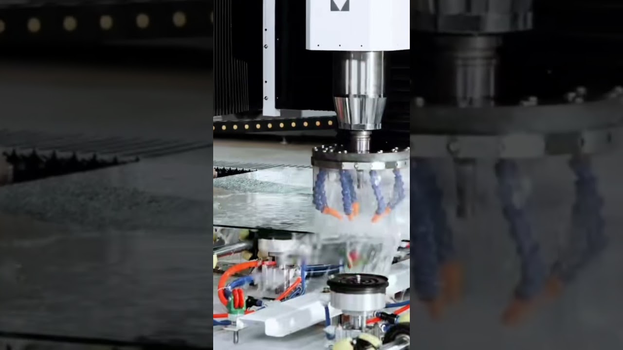 glass cnc drilling milling machine #cnc #machine #cncmachine