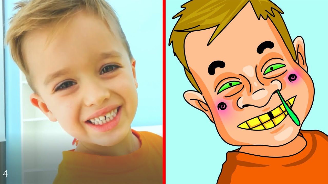 Vlad and Niki new Funny stories about Toys l Drawing Meme