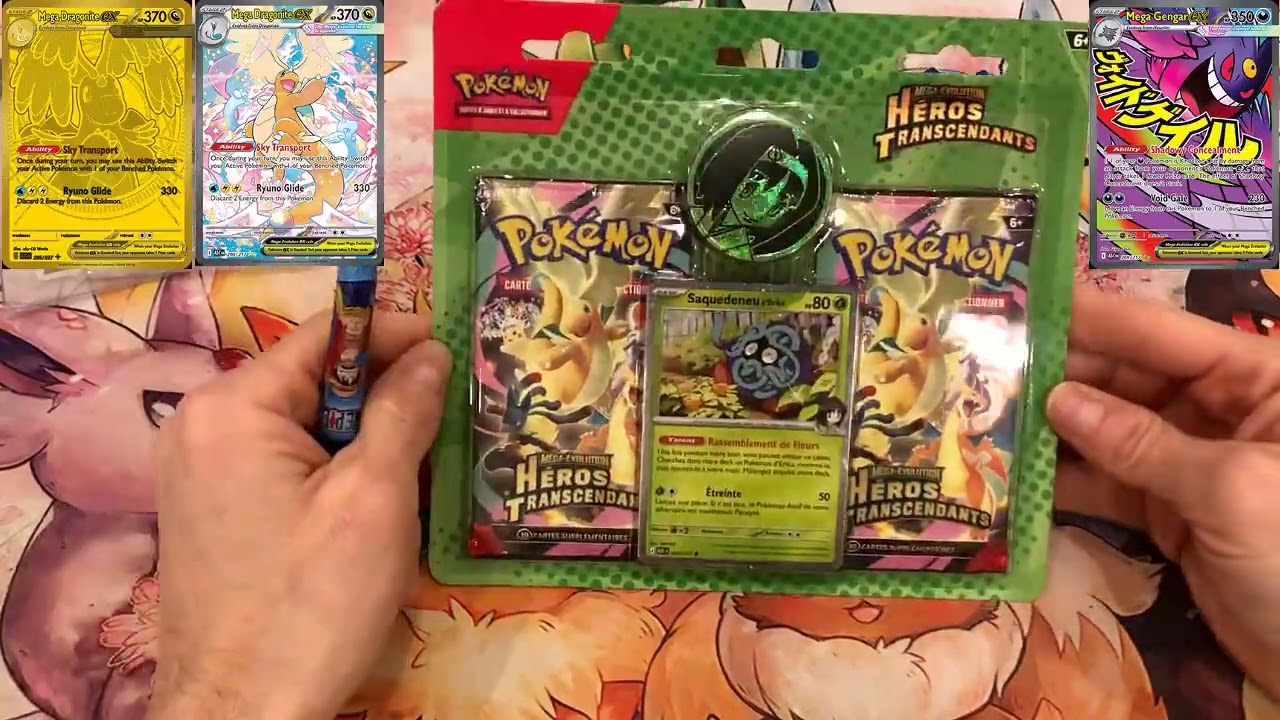 Que valent les cartes de ME2.5 Heros Transcendants Pika Ecto Dracolosse Dracaufeu