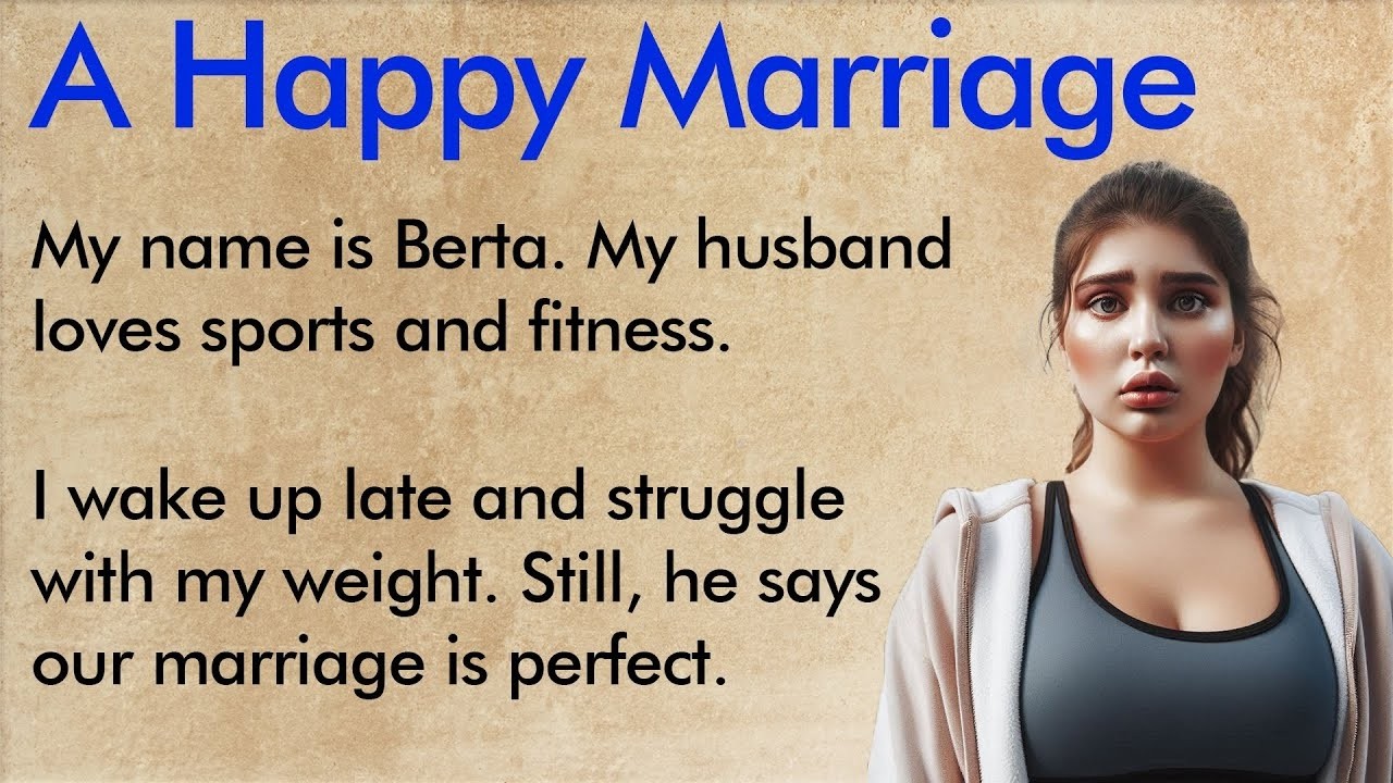 A Happy Marriage That Wasn’t So Simple   Speak English ✅ Learn English A1–A2 Level ✅