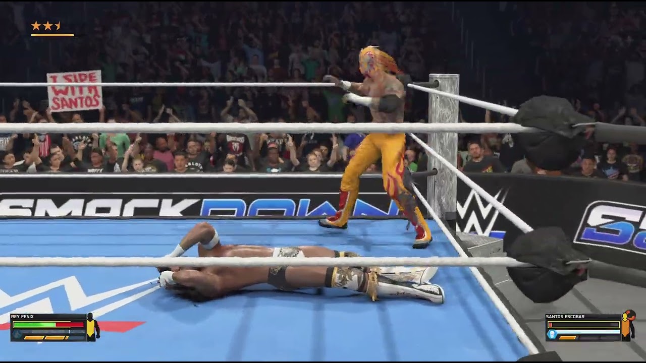 WWE 2K26-Rey Fenix Vs Santos Escobar