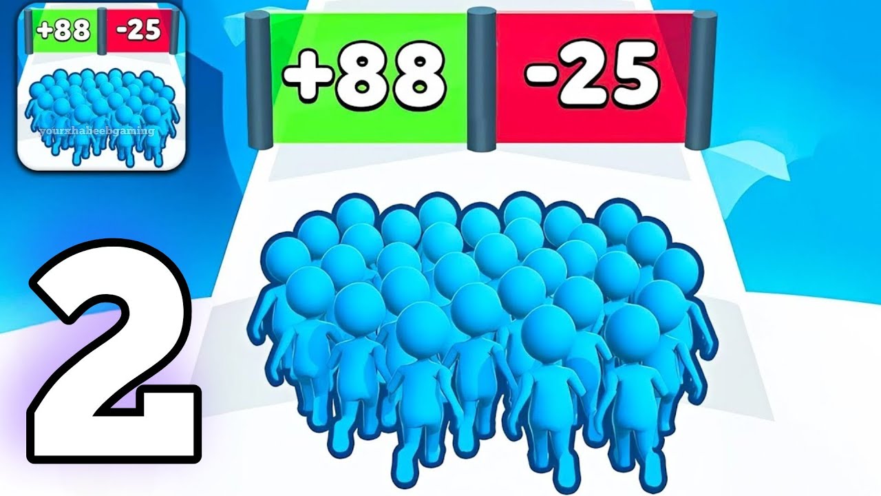 Count Masters - Stickman Clash - Gameplay Walkthrough Part 2 (Android, iOS) 