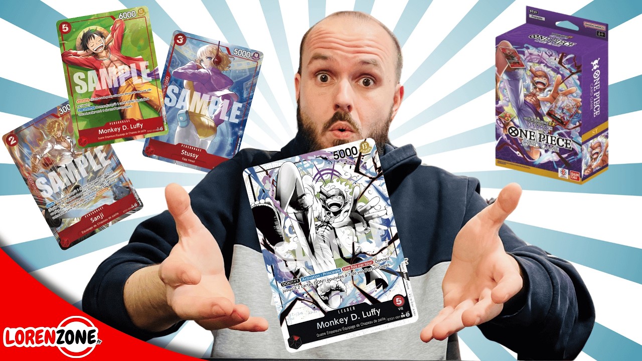 Deck ST21 D&eacute;marrage EX Gear 5 - OUVERTURE ONE PIECE !! 🏴&zwj;☠️