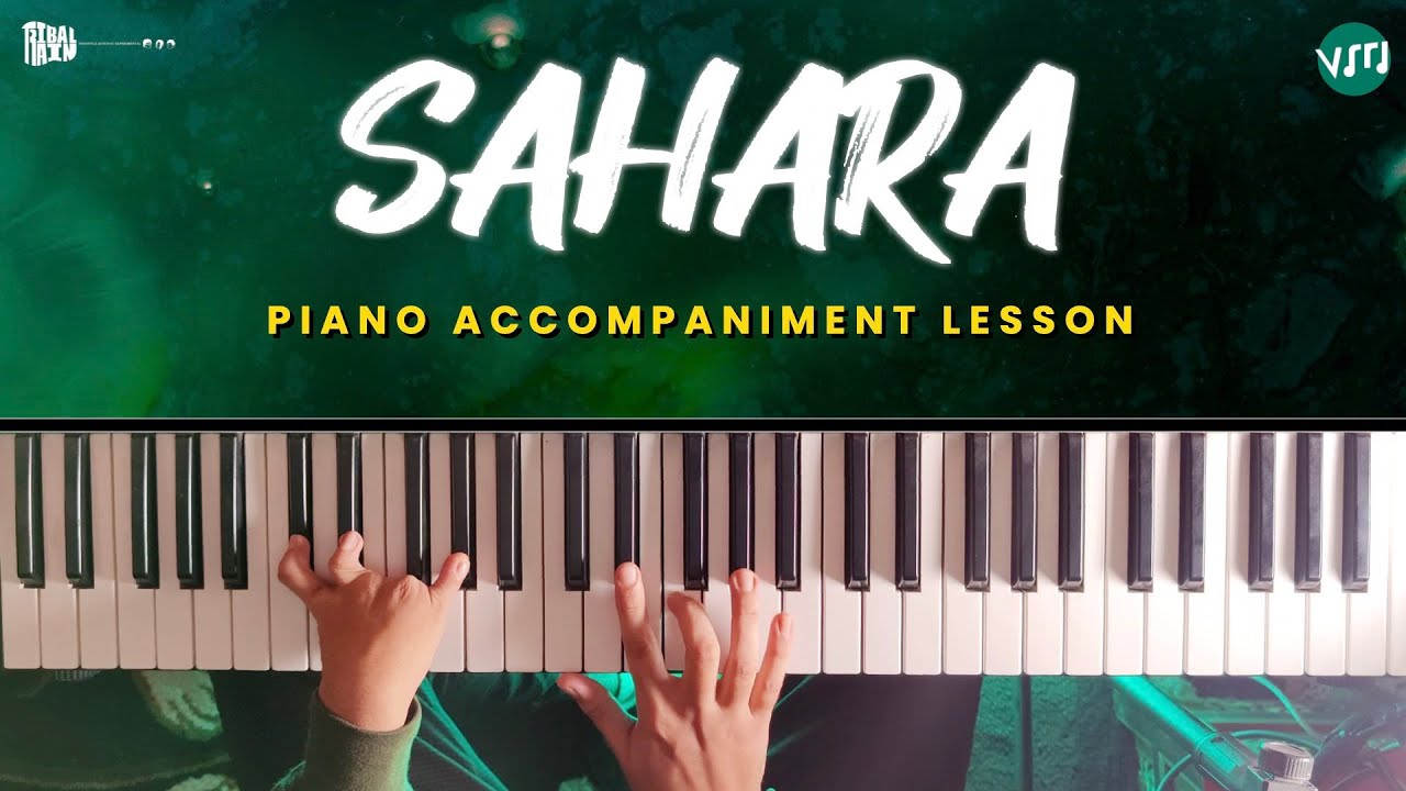 How to play Sahara on the Piano 🎹 | Tribal Rain | Piano Lesson