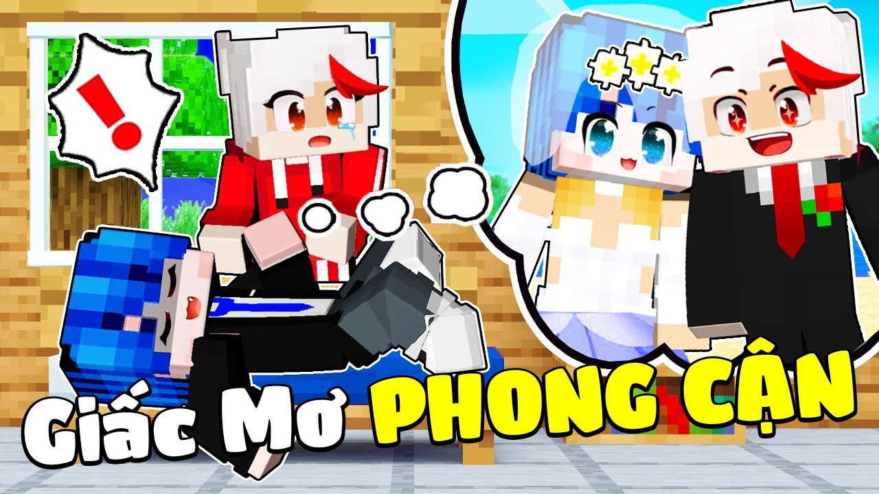 Kairon Thử Thách 24H Đột Nhập Vào Giấc Mơ Thích Và Ghét Của Phong Cận Trong Minecraft 😍