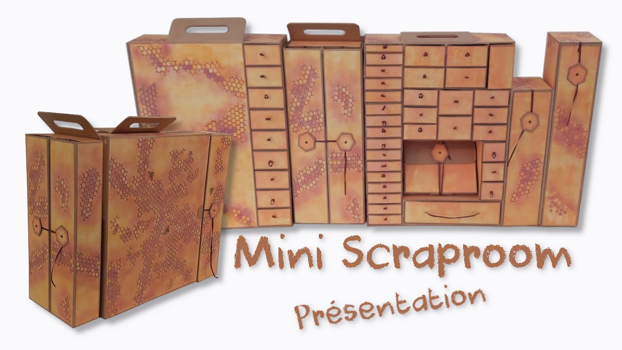 Présentation Mini Scraproom (ou scraproom de voyage)