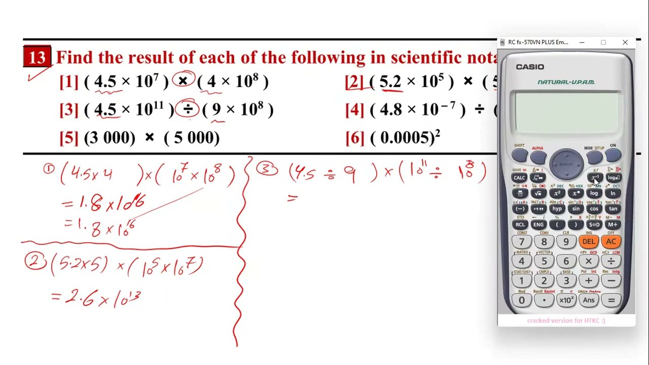 prep 1   t1 scientific notation