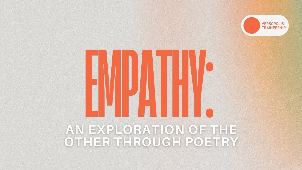 Empathy: an exploration of the other through poetry